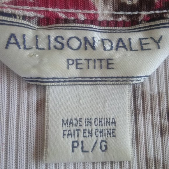 Allison Daley Knit Ribbed Blouse - Picture 6 of 8